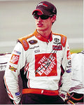 AUTOGRAPHED 2009 Joey Logano #20 The Home Depot Racing (Pit Road Qualifying) Gibbs Signed ROOKIE 8X10 NASCAR Glossy Photo with COA