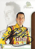 AUTOGRAPHED Kyle Busch 2011 Press Pass Premium Racing CONTENDERS (#18 M&Ms Toyota Camry) Joe Gibbs Team Signed Collectible NASCAR Trading Card with COA