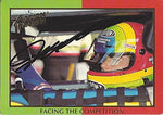AUTOGRAPHED Jeff Gordon 1994 Action Packed Racing FACING THE COMPETITION (#24 DuPont Rainbow Rookie Car) Hendrick Motorsports Vintage Signed NASCAR Collectible Trading Card with COA