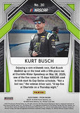 AUTOGRAPHED Kurt Busch 2020 Panini Prizm (#1 Monster Team) Chip Ganassi Racing Monster Cup Series Signed NASCAR Collectible Trading Card with COA