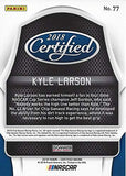 AUTOGRAPHED Kyle Larson 2018 Panini Certified Racing (#42 Credit One Bank Ganassi Team) Monster Cup Series Chrome Signed NASCAR Collectible Trading Card with COA