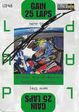 AUTOGRAPHED Jeff Gordon 1996 Upper Deck Collectors Choice UPPER DECK 500 GAME (Gain 25 Laps) #24 DuPont Team Hendrick Motorsports Vintage Signed Collectible NASCAR Trading Card with COA and Toploader