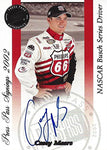 AUTOGRAPHED Casey Mears 2002 Press Pass Racing BUSCH SERIES SIGNINGS (Phillips 66 Team) Rookie Driver Insert Signed NASCAR Collectible Trading Card