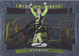 AUTOGRAPHED Kyle Busch 2016 Panini Prizm WINNERS CIRCLE (2015 Kentucky Race Win) Joe Gibbs Racing Sprint Cup Series Signed Collectible NASCAR Trading Card with COA