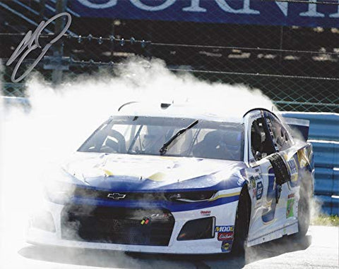 AUTOGRAPHED 2019 Chase Elliott #9 NAPA Auto Parts Racing WATKINS GLEN RACE WIN (Victory Burnout) Monster Cup Series Signed Collectible Picture 8X10 Inch NASCAR Glossy Photo with COA