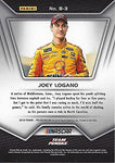 AUTOGRAPHED Joey Logano 2018 Panini Prizm Racing BRILLIANCE (#22 Shell Pennzoil) Team Penske Monster Cup Series Insert Signed NASCAR Collectible Trading Card with COA
