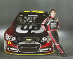 AUTOGRAPHED 2014 Jeff Gordon #24 AARP/Drive to End Hunger Racing MEDIA DAY POSE (Sprint Cup Series) Hendrick Motorsports Signed Collectible Picture NASCAR 8X10 Inch Glossy Photo with COA
