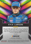 AUTOGRAPHED Kyle Larson 2018 Panini Prizm Racing INSTANT IMPACT (#42 Credit One Bank) Monster Cup Series Insert Signed NASCAR Collectible Trading Card with COA