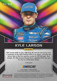 AUTOGRAPHED Kyle Larson 2018 Panini Prizm Racing INSTANT IMPACT (#42 Credit One Bank) Monster Cup Series Insert Signed NASCAR Collectible Trading Card with COA