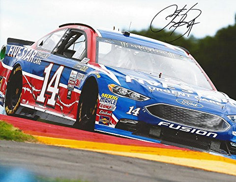 AUTOGRAPHED 2017 Clint Bowyer #14 Five Star Urgent Care Racing (Stewart-Haas Team) ROAD COURSE RACE Monster Energy Cup Series Signed Collectible Picture NASCAR 9X11 Inch Glossy Photo with COA