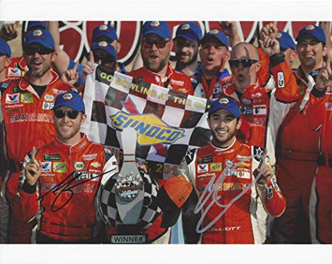 2X AUTOGRAPHED 2018 Chase Elliott & Alan Gustafson #9 WATKINS GLEN FIRST RACE WIN (Victory Lane) Dual Signed Picture 8X10 NASCAR Glossy Photo with COA