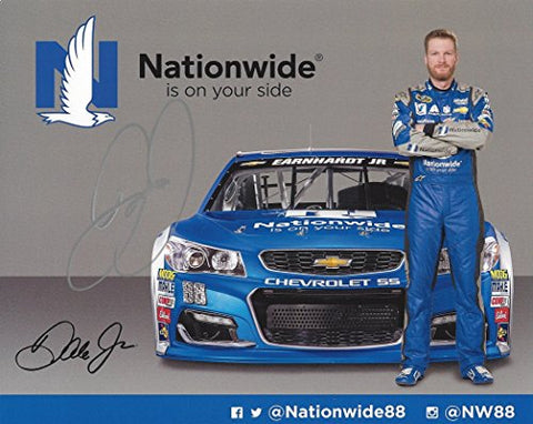 AUTOGRAPHED 2016 Dale Earnhardt Jr. #88 Nationwide Racing Team (Hendrick Motorsports) Sprint Cup Series Signed Collectible Picture NASCAR 8X10 Inch Hero Card Photo with COA