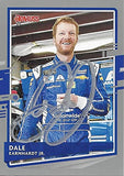 AUTOGRAPHED Dale Earnhardt Jr. 2021 Panini Donruss Racing (#88 Nationwide Team) Hendrick Motorsports Gray Parallel Signed NASCAR Collectible Trading Card with COA