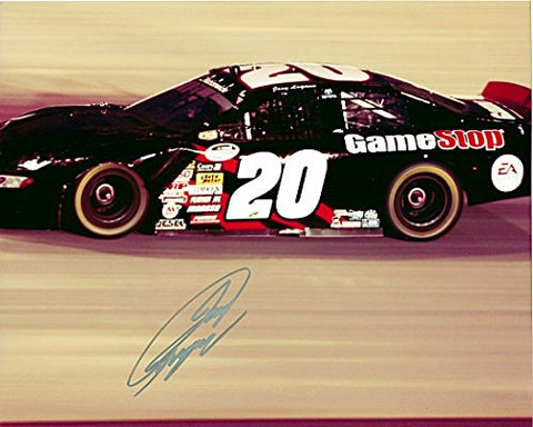 AUTOGRAPHED 2008 Joey Logano #20 GameStop Racing (Nationwide Series) ROOKIE Signed 8X10 NASCAR Glossy Photo with COA