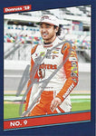 AUTOGRAPHED Chase Elliott 2019 Panini Donruss Racing (#9 Hooters Team) Hendrick Motorsports Monster Cup Series Signed Collectible NASCAR Trading Card with COA