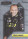 AUTOGRAPHED Marcos Ambrose 2011 Press Pass Stealth Racing (#9 Stanley Driver) Chrome Signed NASCAR Collectible Trading Card with COA