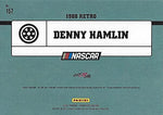 AUTOGRAPHED Denny Hamlin 2021 Panini Donruss 1988 RETRO (#11 FedEx Team) Joe Gibbs Racing NASCAR Cup Series Signed Collectible Trading Card with COA