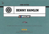 AUTOGRAPHED Denny Hamlin 2021 Panini Donruss 1988 RETRO (#11 FedEx Team) Joe Gibbs Racing NASCAR Cup Series Signed Collectible Trading Card with COA