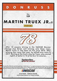 AUTOGRAPHED Martin Truex Jr. 2018 Donruss Racing BLACK BORDER (#78 Bass Pro Shops) Furniture Row Toyota Team Signed NASCAR Collectible Trading Card with COA
