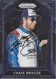AUTOGRAPHED Chase Briscoe 2020 Panini Prizm Racing (#98 Stewart-Haas Team) Xfinity Series Signed Collectible NASCAR Trading Card with COA
