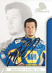 AUTOGRAPHED Martin Truex Jr. 2011 Press Pass Premium Racing CONTENDERS (#56 NAPA Auto Parts Team) Michael Waltrip Racing Sprint Cup Series Signed NASCAR Collectible Trading Card with COA