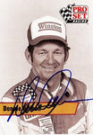 AUTOGRAPHED Donnie Allison 1991 Pro Set Racing (Winston) Legend VINTAGE NASCAR Trading Card