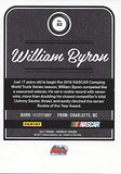 AUTOGRAPHED William Byron 2017 Panini Donruss Racing (Liberty University) Truck Series Signed NASCAR Collectible Trading Card with COA #055/499