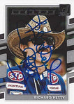 AUTOGRAPHED Richard Petty 2018 Panini Donruss Racing LEGENDS (#43 STP Team) Winston Cup Series Signed Collectible NASCAR Trading Card with COA and Toploader