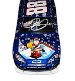 AUTOGRAPHED 2008 Dale Earnhardt Jr. #88 Sam Bass Holiday Collection SANTA CHRISTMAS CAR Fantasy Promo Car Action 1/24 Scale NASCAR Diecast with COA (#1433 of only 5,563 produced)