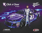AUTOGRAPHED 2018 Bubba Wallace #43 Click N Close Mortgages (Richard Petty Motorsports) Monster Cup Series Signed Picture 9X11 Inch NASCAR Hero Card Photo with COA