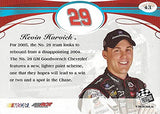 AUTOGRAPHED Kevin Harvick 2005 Press Pass Premium MACHINE (#29 Goodwrench Team) Richard Childress Racing Signed NASCAR Collectible Trading Card with COA