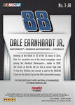 AUTOGRAPHED Dale Earnhardt Jr. 2016 Panini Prizm Racing RACE-USED TIRE (#88 Nationwide Team) Hendrick Motorsports Chrome Insert Signed NASCAR Collectible Trading Card with COA