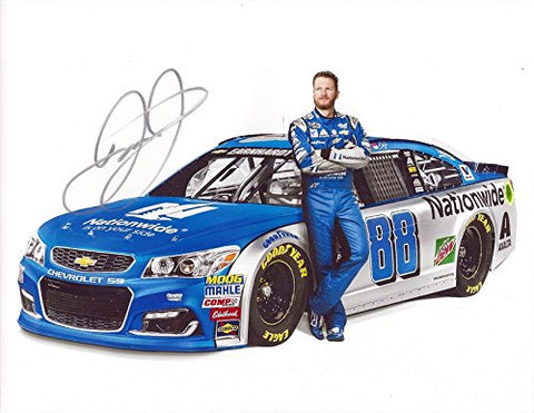 AUTOGRAPHED 2016 Dale Earnhardt Jr. #88 Nationwide Racing MEDIA DAY POSE (Hendrick Motorsports) Sprint Cup Series Signed Collectible Picture NASCAR 9X11 Inch Glossy Photo with COA
