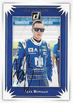 AUTOGRAPHED Alex Bowman 2020 Panini Donruss Racing ELITE SERIES (#88 Nationwide Team) Hendrick Motorsports Insert Signed Collectible NASCAR Trading Card with COA