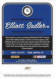 AUTOGRAPHED Elliott Sadler 2017 Panini Donruss Racing (OneMain Financial Team) JR Motorsports Xfinity Series Signed NASCAR Collectible Trading Card with COA