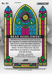 AUTOGRAPHED Brad Keselowski 2020 Panini Prizm Racing STAINED GLASS PRIZM (#2 Discount Tire) Team Penske Monster Cup Series Rare Insert Signed Collectible NASCAR Trading Card with COA #106/199