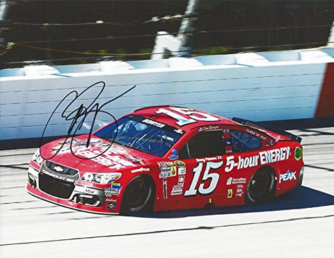 AUTOGRAPHED 2016 Clint Bowyer #15 Stewart-Haas Team DARLINGTON THROWBACK PAINT SCHEME (5-Hour Energy Car) HScott Motorsports Signed Collectible Picture NASCAR 8X10 Inch Glossy Photo with COA