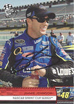 AUTOGRAPHED Jimmie Johnson 2009 Press Pass Racing (#48 Team Lowes Driver) Hendrick Motorsports Sprint Cup Series Signed NASCAR Collectible Trading Card with COA