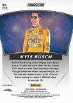 AUTOGRAPHED Kyle Busch 2020 Panini Prizm FIREWORKS (#18 M&Ms Team) Joe Gibbs Racing NASCAR Cup Series Signed Collectible Trading Card with COA