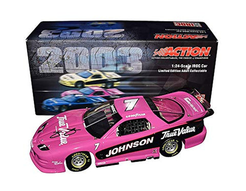 AUTOGRAPHED 2003 Jimmie Johnson #7 True Value Racing INTERNATIONAL RACE OF CHAMPIONS (Brickyard Race Win) Firebird Xtreme IROC Series Rare 1/24 NASCAR Diecast Car with COA (1 of only 3,144 produced!)