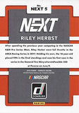 AUTOGRAPHED Riley Herbst 2018 Panini Donruss Racing NEXT IN LINE (NOS Toyota Team) ARCA Series Signed NASCAR Collectible Trading Card with COA