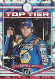 AUTOGRAPHED Chase Elliott 2018 Panini Donruss Racing TOP TIER (#9 NAPA Team) Hendrick Motorsports Chrome Insert Signed Collectible NASCAR Trading Card #970/999 with COA and Toploader