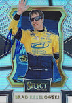 AUTOGRAPHED Brad Keselowski 2017 Panini Select Racing RARE PRIZM (#2 Alliance Truck Parts) Team Penske Monster Cup Series Insert Signed Collectible NASCAR Trading Card with COA