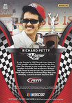 AUTOGRAPHED Richard Petty 2018 Panini Victory Lane Racing PAST WINNERS (1981 Daytona 500 Winner) Winston Cup Series Signed Collectible NASCAR Trading Card with COA and Toploader