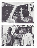 4X AUTOGRAPHED Bill Elliott/Harry Melling/Ernie Elliott/Dan Elliott (#9 Coors Car) Winston Cup Series ELLIOTT FAMILY RACING TEAM Rare Vintage Signed 9X11 Inch NASCAR Magazine Page with COA