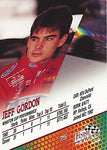 AUTOGRAPHED Jeff Gordon 1994 Finish Line Racing (#24 DuPont Rainbow Rookie) Hendrick Motorsports Vintage Signed NASCAR Collectible Trading Card with COA