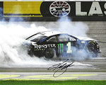 AUTOGRAPHED 2020 Kurt Busch #1 Monster Energy Team LAS VEGAS RACE WIN (Victory Burnout) Ganassi Racing NASCAR Cup Series Signed Picture 8X10 Inch Glossy Photo with COA