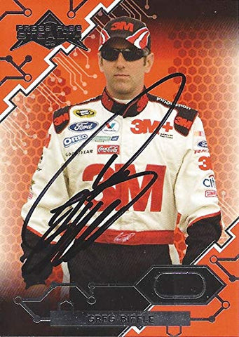 AUTOGRAPHED Greg Biffle 2009 Press Pass Stealth Racing DOVER MONSTER MILE (#16 Roush Fenway Team) 3M Ford Fusion Signed NASCAR Collectible Trading Card with COA
