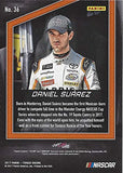 AUTOGRAPHED Daniel Suarez 2017 Panini Torque Racing OFFICIAL ROOKIE CARD (#19 Arris Gibbs Toyota Team) Signed NASCAR Collectible Trading Card with COA