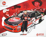 AUTOGRAPHED 2016 Austin Dillon #2 Rheem Racing (Childress) Xfinity Series Signed Picture NASCAR 9X11 Inch Hero Card Photo with COA